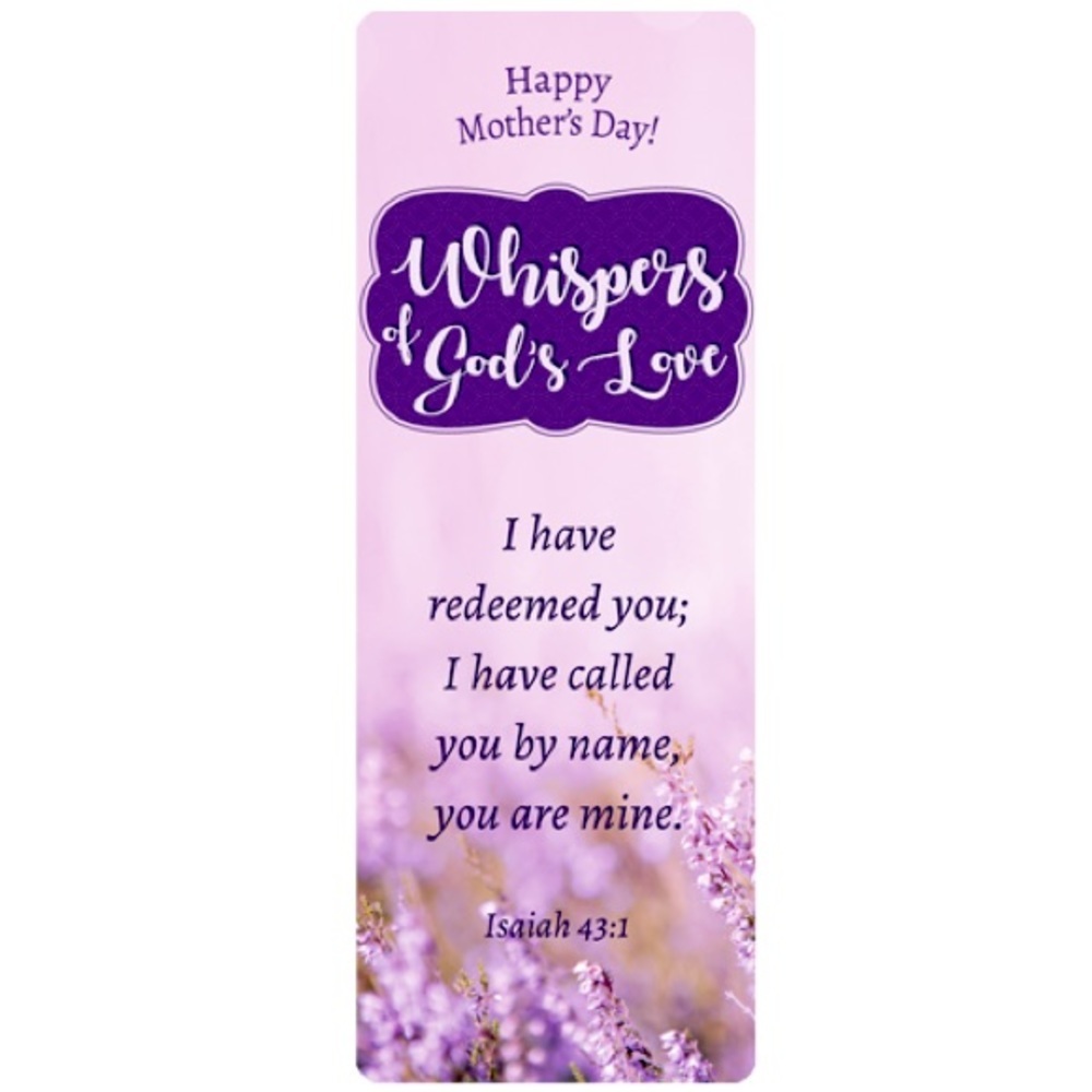 Whispers of God’s Love Large Bookmark-Mother’s Day